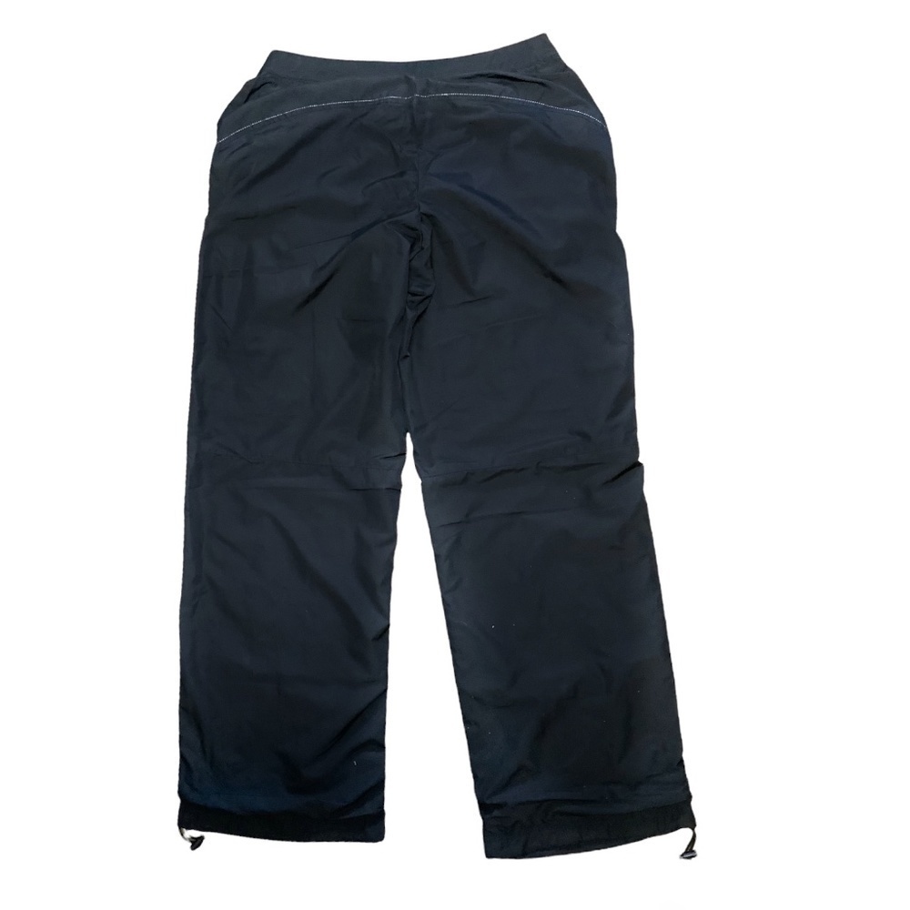 Athletic Works Wind Breaker Pants Lined Size Small Petite 4/6 Black - Picture 2 of 9